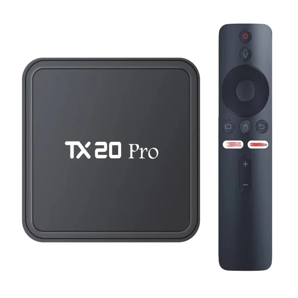 TX20 Pro 12K Resolution Voice Control 16GB RAM 256GB ROM Android TV Box - 3 Months Warranty