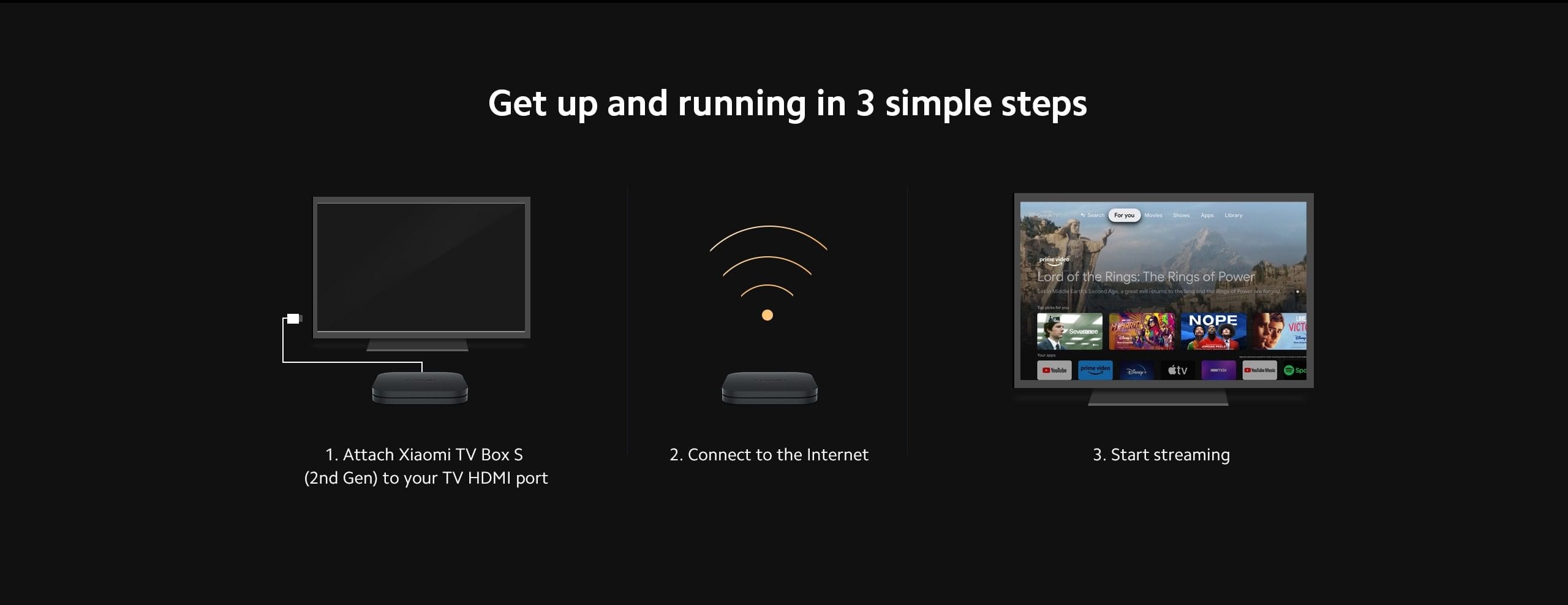 Xiaomi TV Box S (2nd Gen) 4K Ultra HD Streaming with Google TV - Image 4